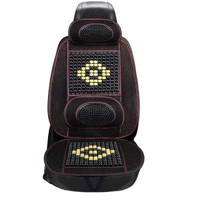 China Luxury Universal Wood Bead Car Seat Cover Protector Car Auto Assessory Cooling Cover for sale