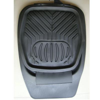 China Luxury Universal PVC Car Floor Mats 3pcs 4pcs 5pcs All Auto Accessory Available for sale