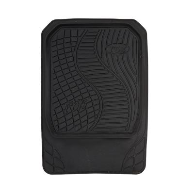 China Luxury Car Mats General Floor Mat For Car Truck 4PCS Custom Black PVC Set Item Wrapping Card Pcs Hang Auto Accessory for sale