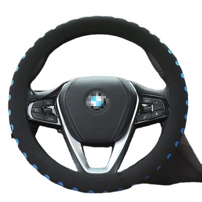 China Hot Selling Universal Sports Factory Outlet 38cm Sports Style Car Steering Wheel Cover for sale