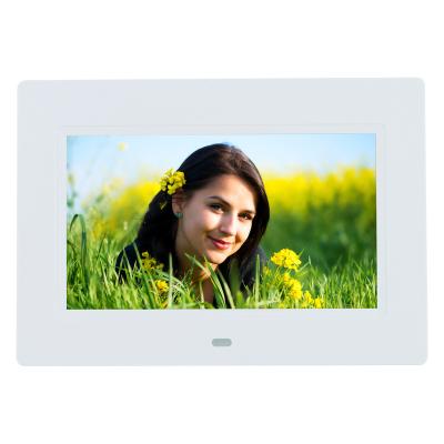 China Wholesale Auto Clock 7 Inch Rotate Digital LCD Photo Frame for sale