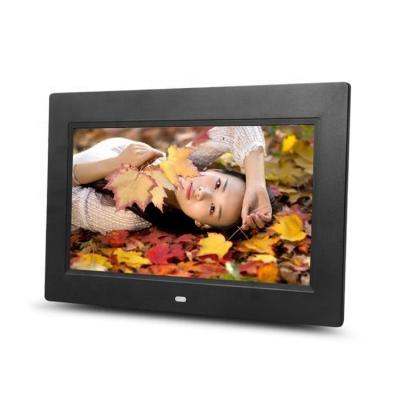 China Clock 10 inch mp3 mp4 digital picture frame digital photo clock with motion sensor for sale