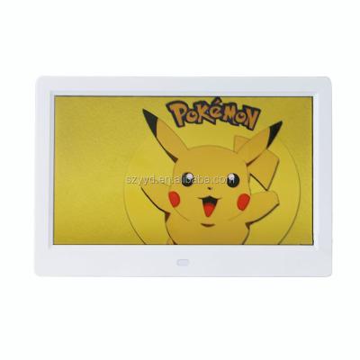 China MP3 10 inch 1024*768 digital love pikachu photos picture frame set with e-paper for sale