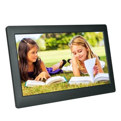 China 10.5 Inch Full Viewing Angle Clock DPF-1005 IPS Screen Digital Photo Remote Control Picture Frame for sale