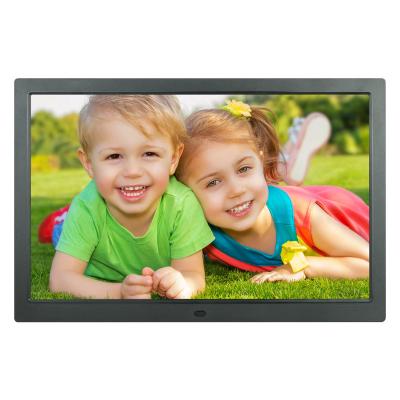 China 2021 Hot Selling Large Size 15.4 inch Hd Digital Photo Frame Loop DPF-1542 1080p Video Clock 2021 for sale