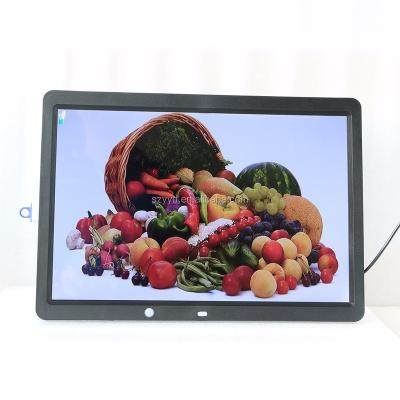 China 15.4 Inch Black Fashion Sexy Download MP3 Video Recorder, Digital Photo Frame for sale