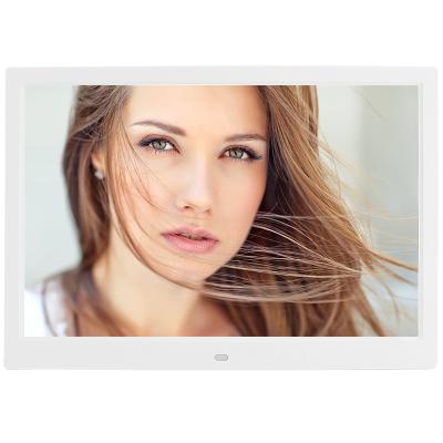 China DPF-1540 Clock Picture Music Video Loop Screen Size 15.4 Inch Large Digital Photo Frame For Advertising for sale