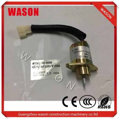 China Pare el solenoide SA-5176-12 756ES-12SUC5B1S5 para el motor de Kubota D722 en venta