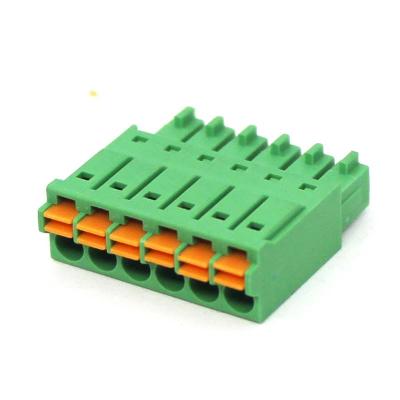 China FPS1.5-XX-350-02 Pitch 3.5mm Plug In Terminal Block PCB Pluggable FPS1.5-XX-350-02 Connector for sale