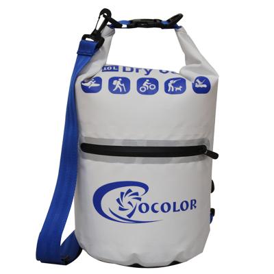 China Eco-friendly Promotional Swimming Outdoor Waterproof Dry Bag Storage Pack Pouch Bag With Straps for sale