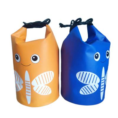 China Customizable printed KIDS eco-friendly waterproof dry bag for outdoor travel and sports increasing camping float for sale