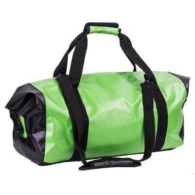 China Custom Color 55L Gym Waterproof Portable Duffel Bags Eco-Friendly Waterproof Sports Men's Travel Duffel Bag for sale