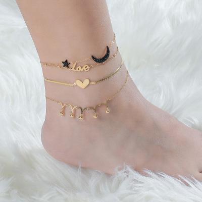 China New Style Stainless Steel Ladies Casual/Sporty Anklet for sale