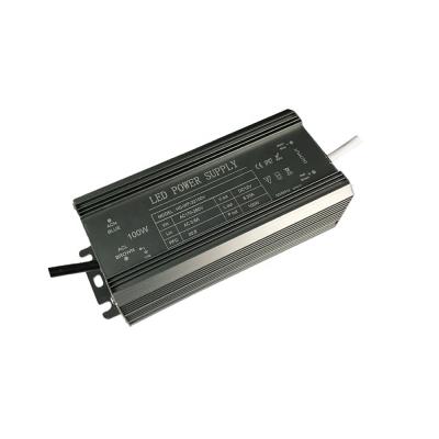 China IP67 Waterproof Protection IP67 12V 24V 100W Constant Voltage LED Changing Power Supply for sale