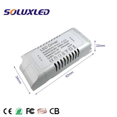 Κίνα LED Lighting HPF LED Driver 12-18W 600mA With Plastic Housing προς πώληση