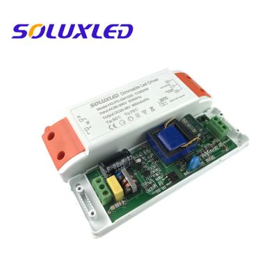 China Indoor LED Lighting 0-10V Dimmer LED Driver 20W 600ma Golden Supplier Manufacturer à venda