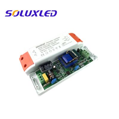 China 0-10V 10W 20W 30W 40W 50W 300mA 600mA 700mA 900mA 1050mA 0-10V Dimmable LED Driver à venda