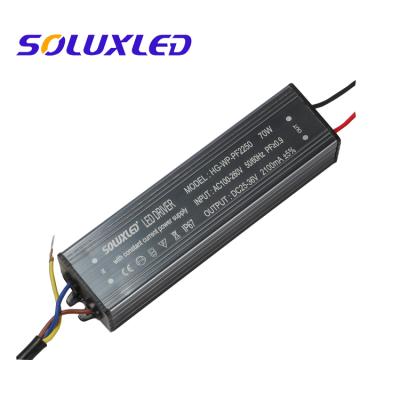 China Outdoor Lighting 60W 70W Led Driver Power Supply Waterproof Outdoor IP67 Driver For Led Flood Light Te koop