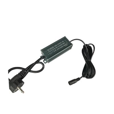 China Outdoor Lighting 30W 36-63v 600mA LED Power Supply IP65 Driver With Euro Plug Customized Products for sale