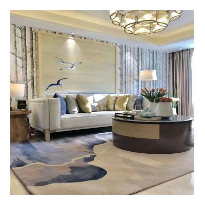 China Machine Washable Tufted Printed Rug Custom Design Blanket Digital Printing Custom Design Blanket Floor Rug Living Room for sale