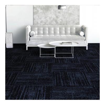 China Washable Nylon Carpet Tile PVC Backing Carpet Tiles Business Machine Made Carpet for sale