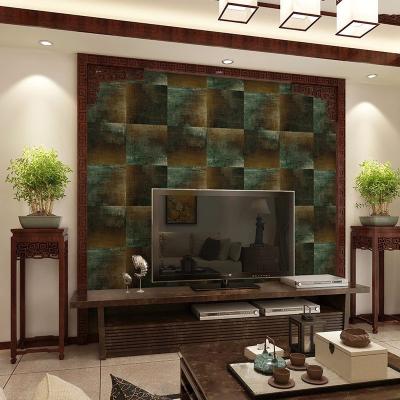 China Colorful 3d brick wall stickers stick wallpaper modern home decor wallpaper skin wallpaperswall covering for sale