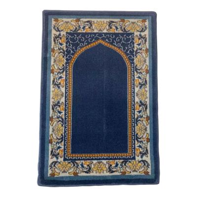 China Washable my salah prayer mat prayer sejadah portable mini rug premium polyester prayer mat for sale