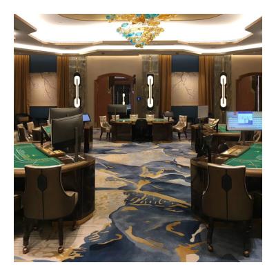 China Best Selling High Quality Washable Custom Design Woven Casino Rug ,Casino Ussed Modern Carpet Rug for sale