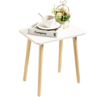 China Adjustable (other) Bedside Wholesale Small Modern White End Table for Living Room for sale