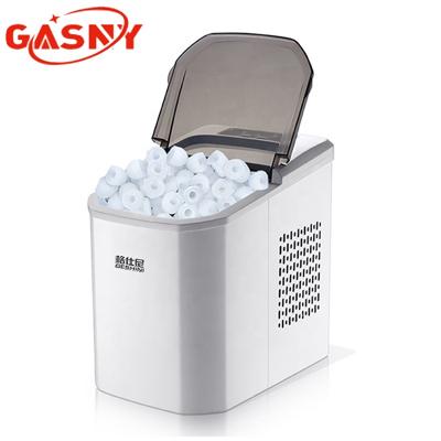 China Mini Home Ice Maker Cold Drinks Countertop Ice Cube Maker With 2-in-1 Bottled Water Factory Price for sale