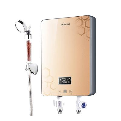 China Hotel Bathroom Water Heater CE Certificate 220V -240v Tankless Water Heater for sale