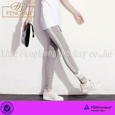 China New antibacterial summer printing stretch pants outside pants to wear pants women for sale