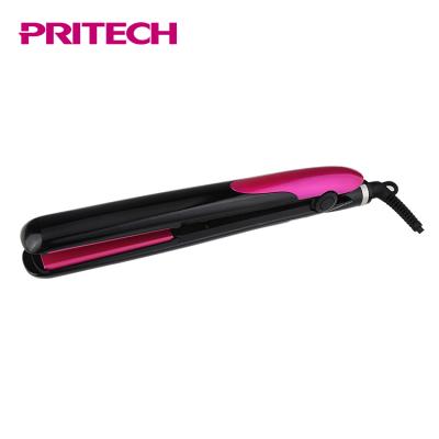 China Premium Power On Indicator Light PRITECH Ceramic Coating Plates Hair Straightener Flat Iron for sale