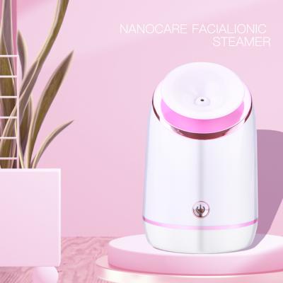 China Hot Sale PRITECH Skin Care Face Spa Steam Machine Professional Deep Cleansing Facial Nano Ionic Facial Steamer for sale