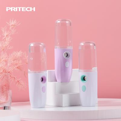 China Rechargeable Portable Ionic Electric Nano Facial Ionic Sprayer USB Water Replenishment Mist Sprayer Moisturizer Instrumen for sale