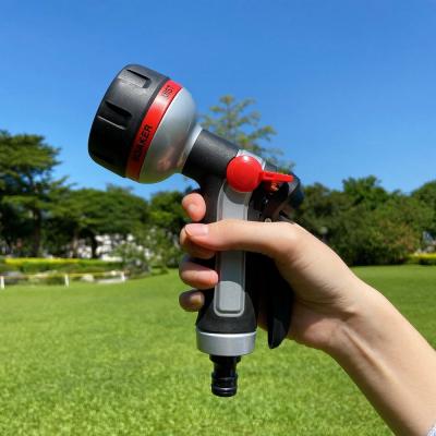 China Variable Flow Control New Cyclone Pattern Cleaning And Garden Sprinkler Nozzle Time Saving Powerful Rotation Watering Accurate Cleaning Spray for sale