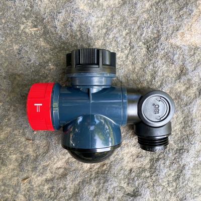 China Quick faucet and faucet connector 3 functions garden outdoor faucet individual control 180 swivel hose connector avoid a kinking hose for sale