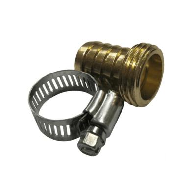 China Watering Heavy Duty Brass Male Aluminum Tube Hose Adapter Hose 3/4