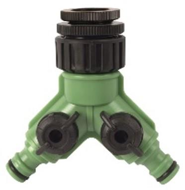 China Plastic two-way shut-off valve for sale