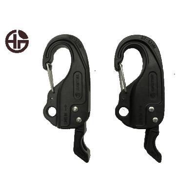 China Outdoor Aluminum Rope Tightener Camping and Outdoor Activities Small Rope Tightener Hook Heavy Duty Adjustable Aluminum Rope Tightener for sale