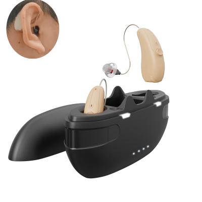 China Digital rechargeable bluetooth aid hear 8 channel hearing aid bluetooth music box hearing aids calls rechargeable ric for sale