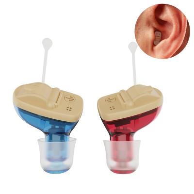 China Digital Ric Invisible CIC Mini Sound Amplifier Rechargeable Hearing Aid for sale