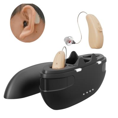 China Rechargeable Digital bluetooth open-ear fitted digital hearing aids behind the ear manufacturer in china for sale