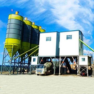 China Concrete Mixing Type 180m3 PLD 4800 Factory HZS180 Construction Material Stores Station Batching Station Concrete Mixing Station for sale