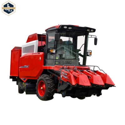 China Latest Maize Agriculture Machinery 3 Tiers 165HP Self Propelled Maize Combine Harvester for sale