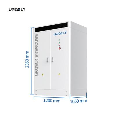 China Urgely Outdoor Industrial And Home Commercial Battery Power Side Energy Solar Plus Units Container Storage Air Cooling System EnerCube-200kWh for sale