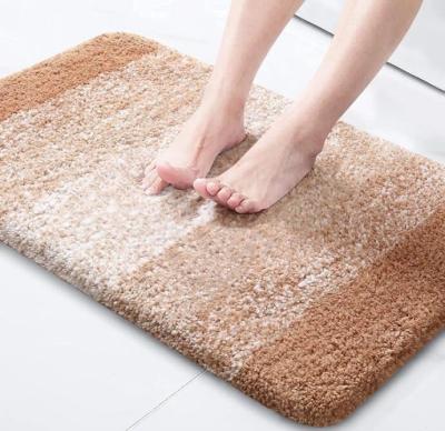 China QJMAX Modern High Quality Toilet Mat Waterproof Bath Mat Household Bathroom Thickening Quick-drying Non-slip Foot Pad for sale