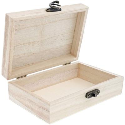 China Recyclable custom made luxury wooden gift boxes, natural wooden boxes, storage boxes for organizer for sale