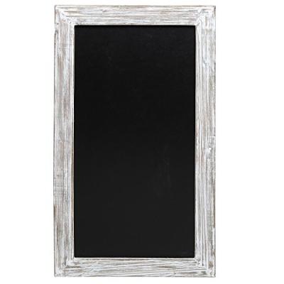 China Mordern Chalkboard with Vintage Wooden Frame Bar Restaurant Hotel Cafe Station Advertising Whiteboard for sale