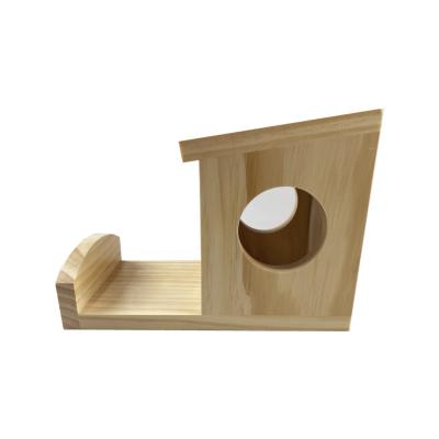 China Sustainable Custom Wooden Peony Parrot Breeding Hatching Warm Wooden House Garden Bird House Box Pigeons Bird House Cheap Breeding Box for sale